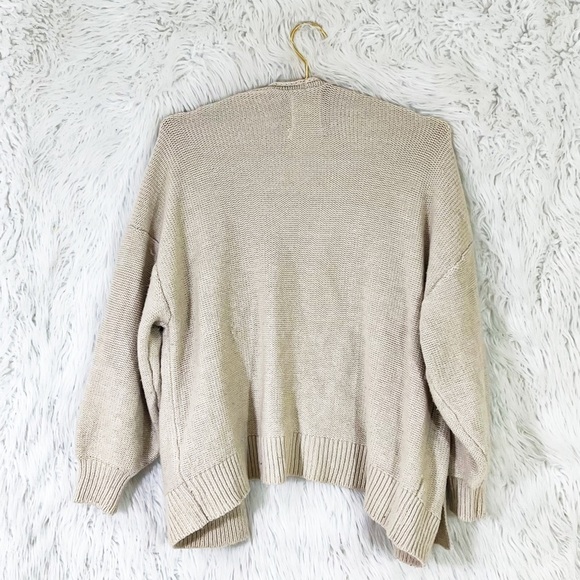 Urban Outfitters cream oversized grandpa cardigan sweater - Picture 2 of 5